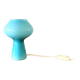 Blue ‘Fungo’ Murano glass table lamp by Massimo Vignelli for Venini, Italy 1950's