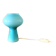 Blue ‘Fungo’ Murano glass table lamp by Massimo Vignelli for Venini, Italy 1950's