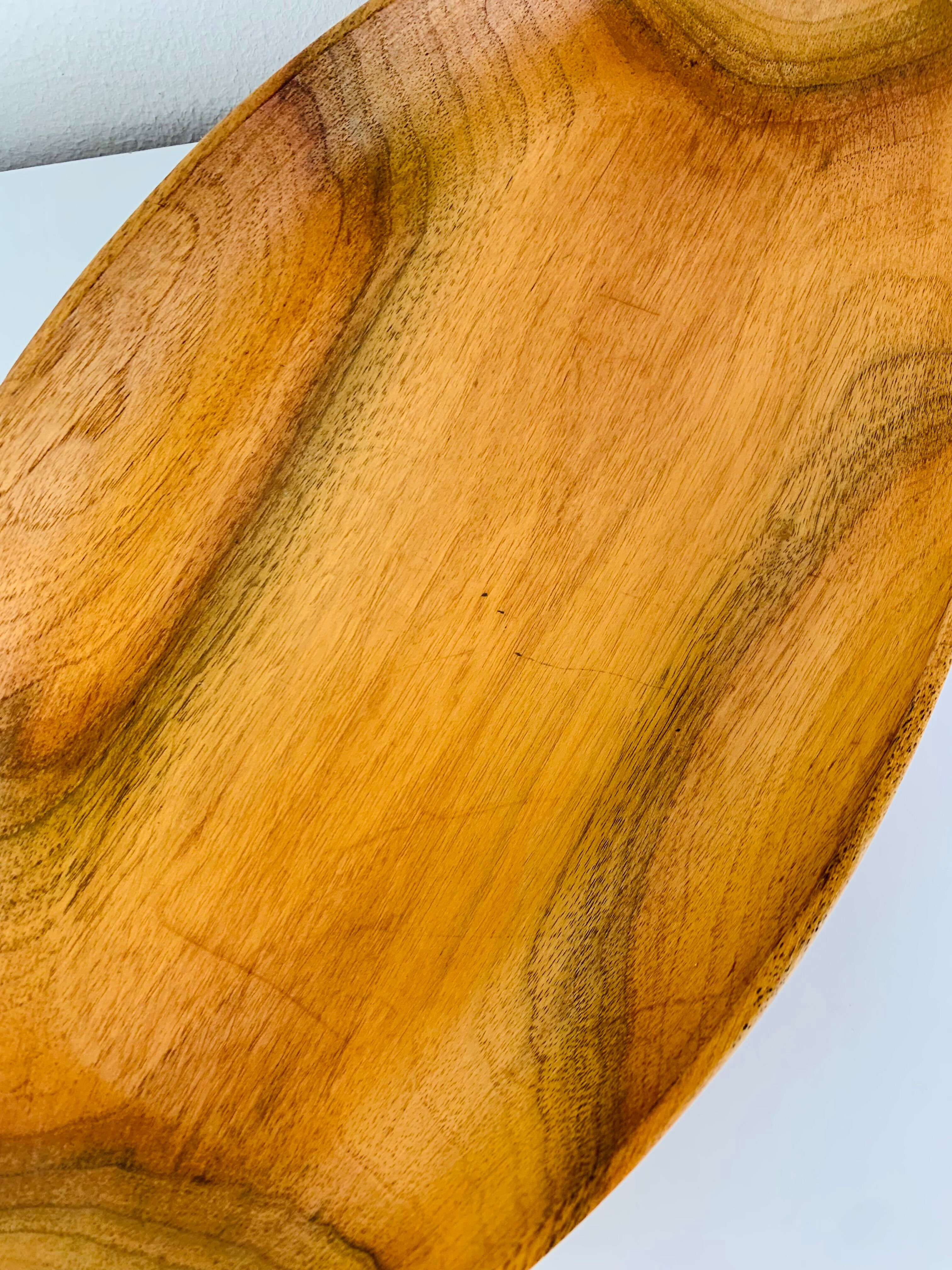 Vide poche scandinave teck, années 60