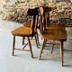 Set of 4 western style chairs