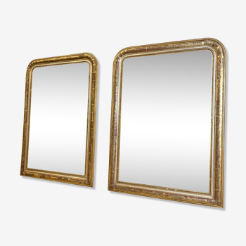 Pair of Louis Philippe mirrors 19th century