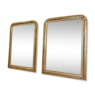 Pair of Louis Philippe mirrors 19th century