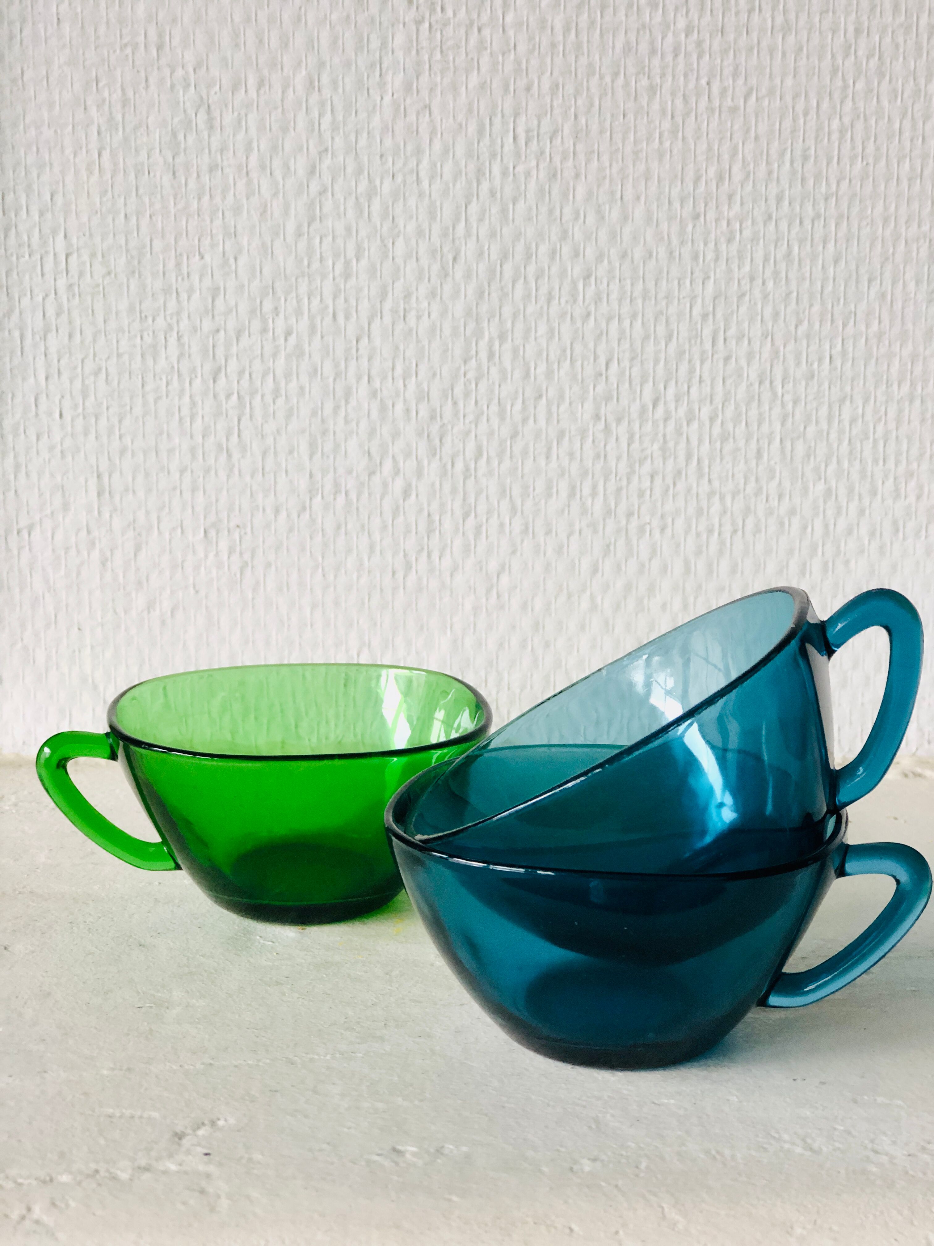 Vintage Vereco coffee cups