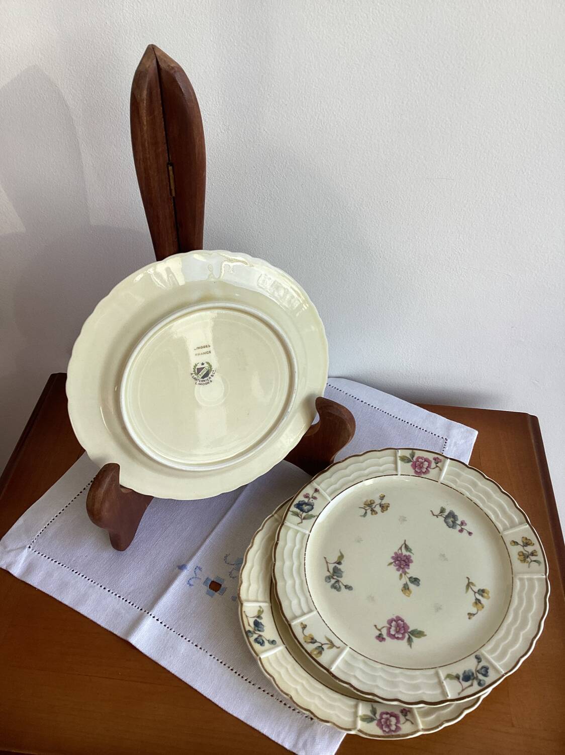 Old Limoges A.Lanternier porcelain plates