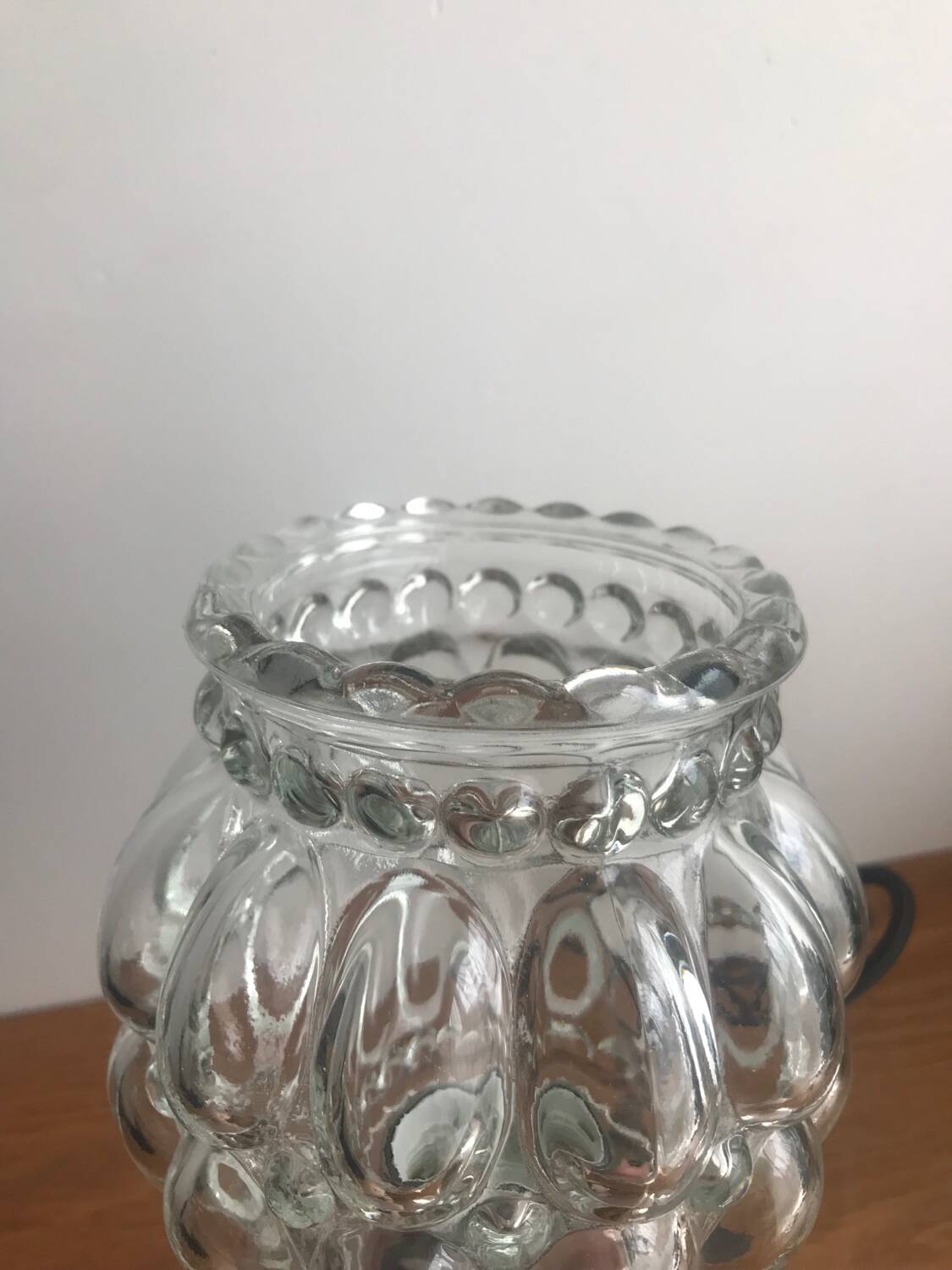 Pendant Light With Vintage Glass Globe Electrical System New