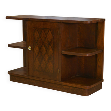 Meuble d’appoint en chêne des années 1960