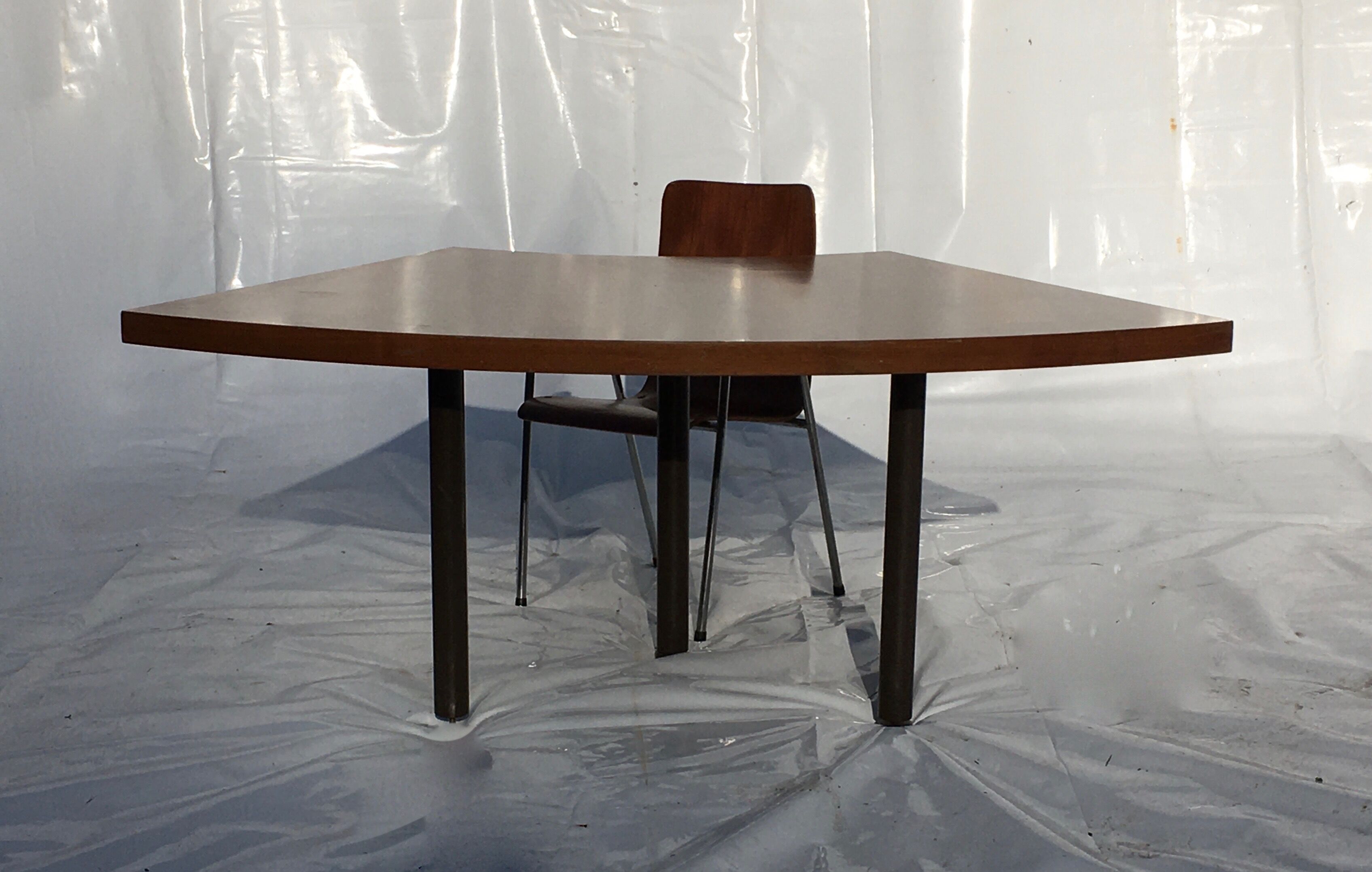 1960 mahogany meeting table