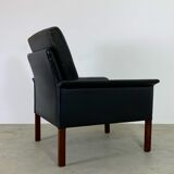 Fauteuil en cuir modèle cs500 d'Hans Olsen pour CS Mobler