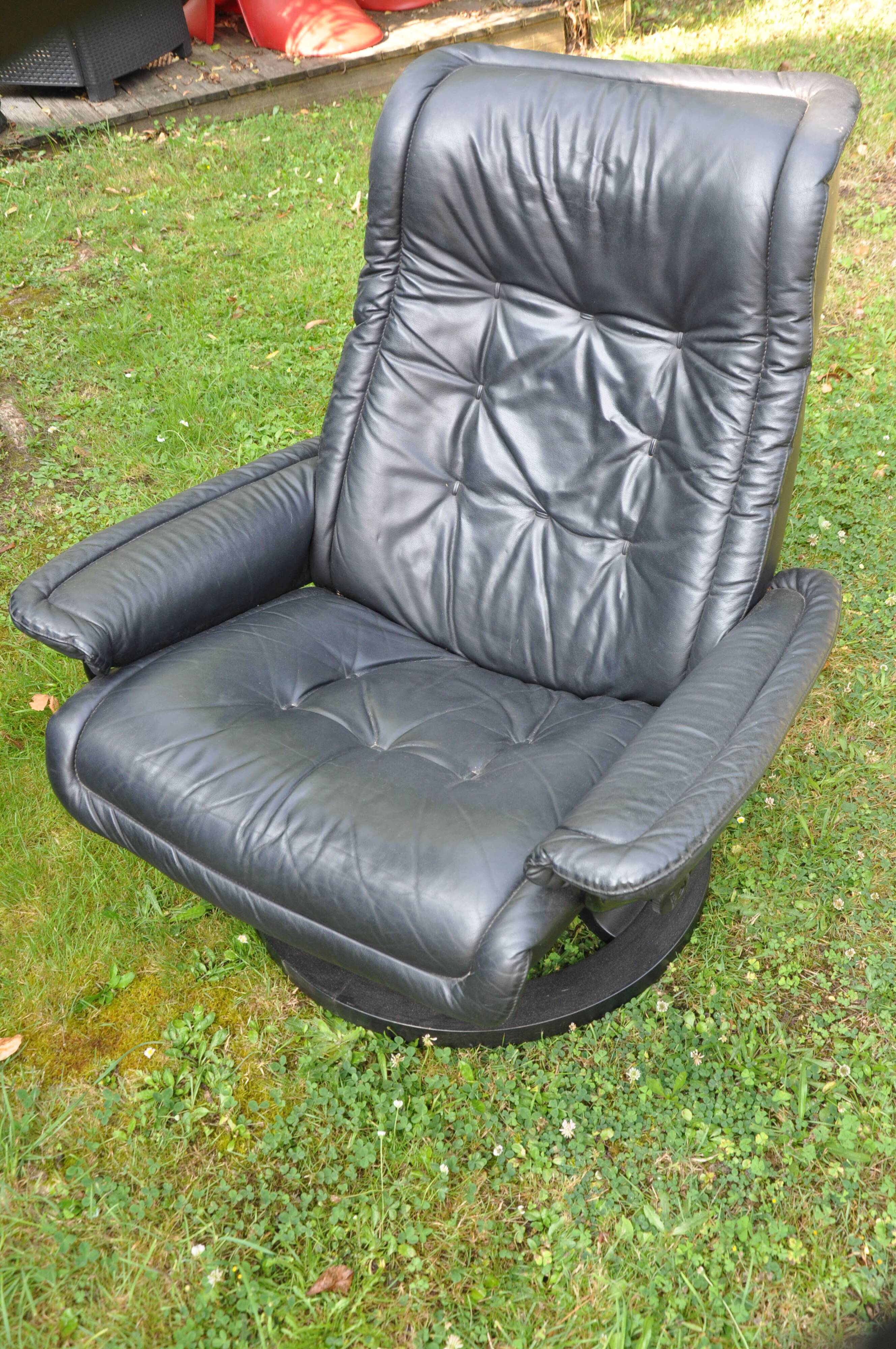Stressless armchair, 80s