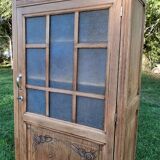 Glass-fronted hosiery cabinet
