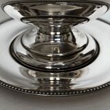 Silver metal ice bucket