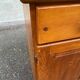 Commode buffet scandinave 2 portes et 2 tiroirs en bois massif pin 97cm