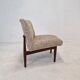 Mid-century round bench in teak Denmark 1960s