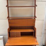 Vintage teak shelf/secretary
