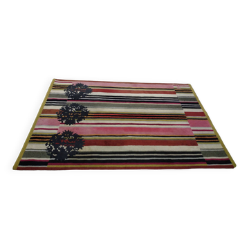 Tapis kenzo "pigalle rouge" vintage