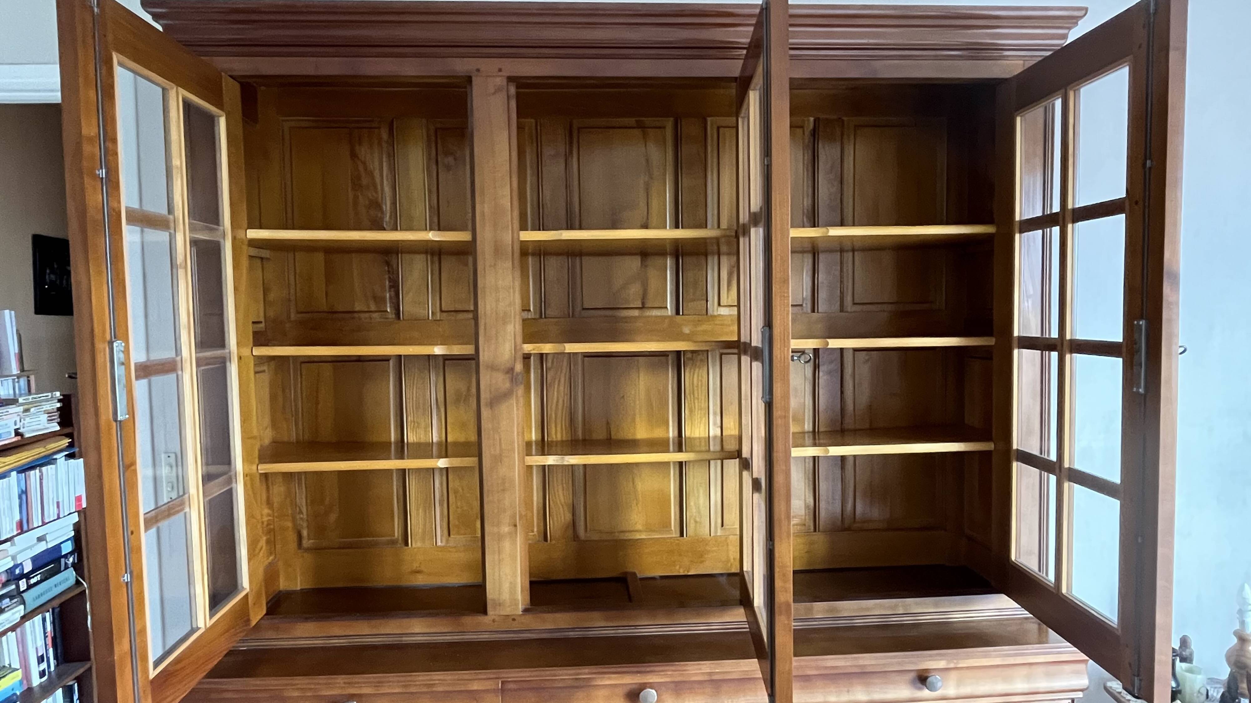 Louis Philippe style library buffet