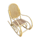Rocking chair en cannage et rotin