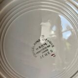 Creil Montereau flat vegetable dish