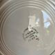 Creil Montereau flat vegetable dish