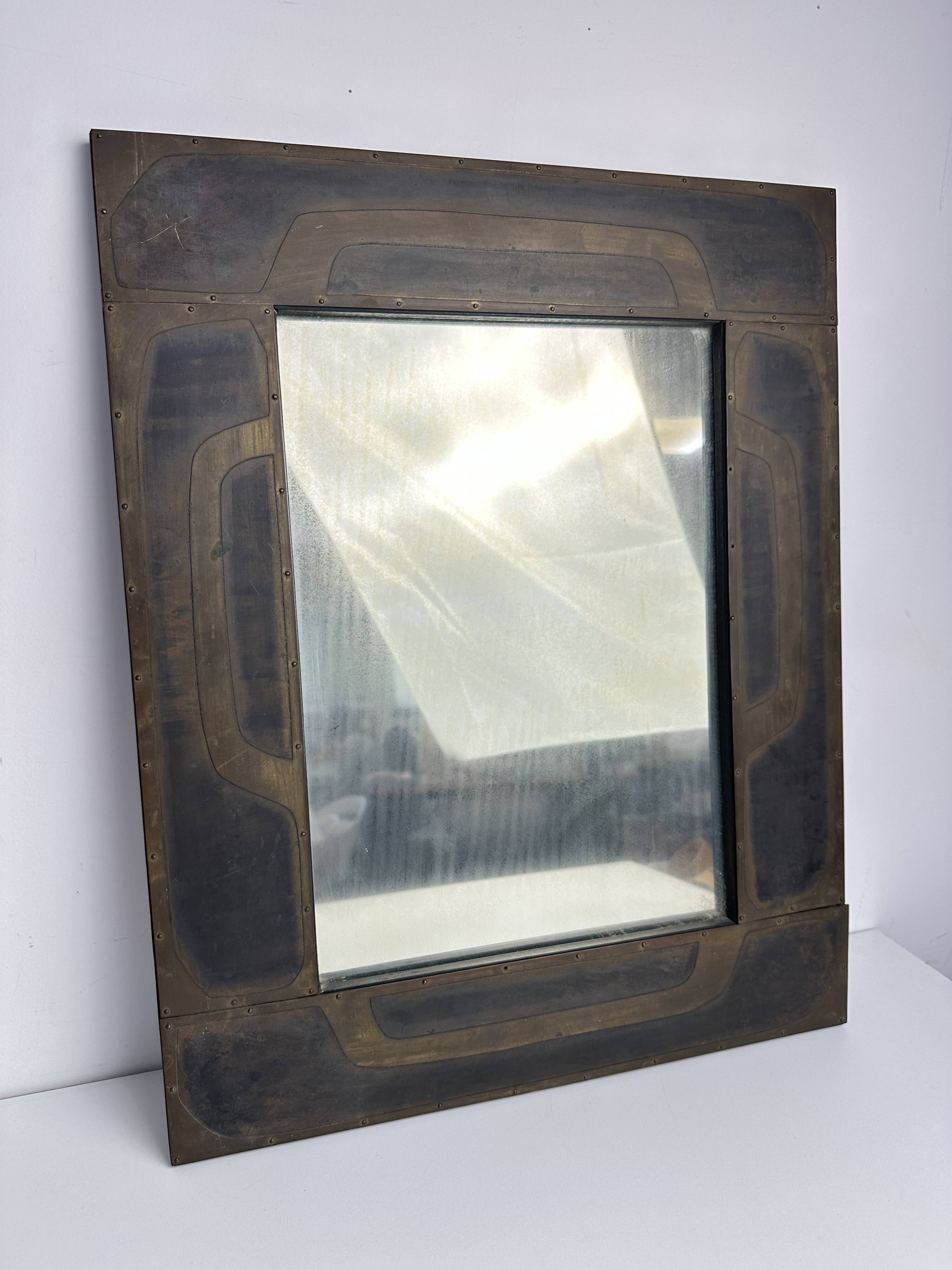 Vintage Jean Blazy mirror