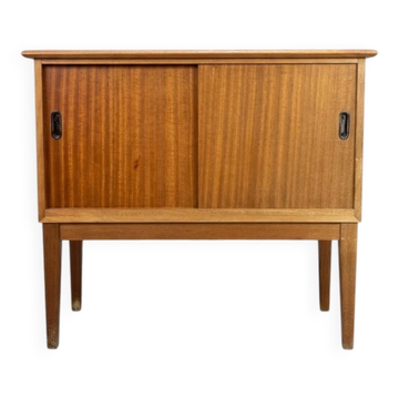 Scandinavian Buffet 1960 Vintage Sliding Doors