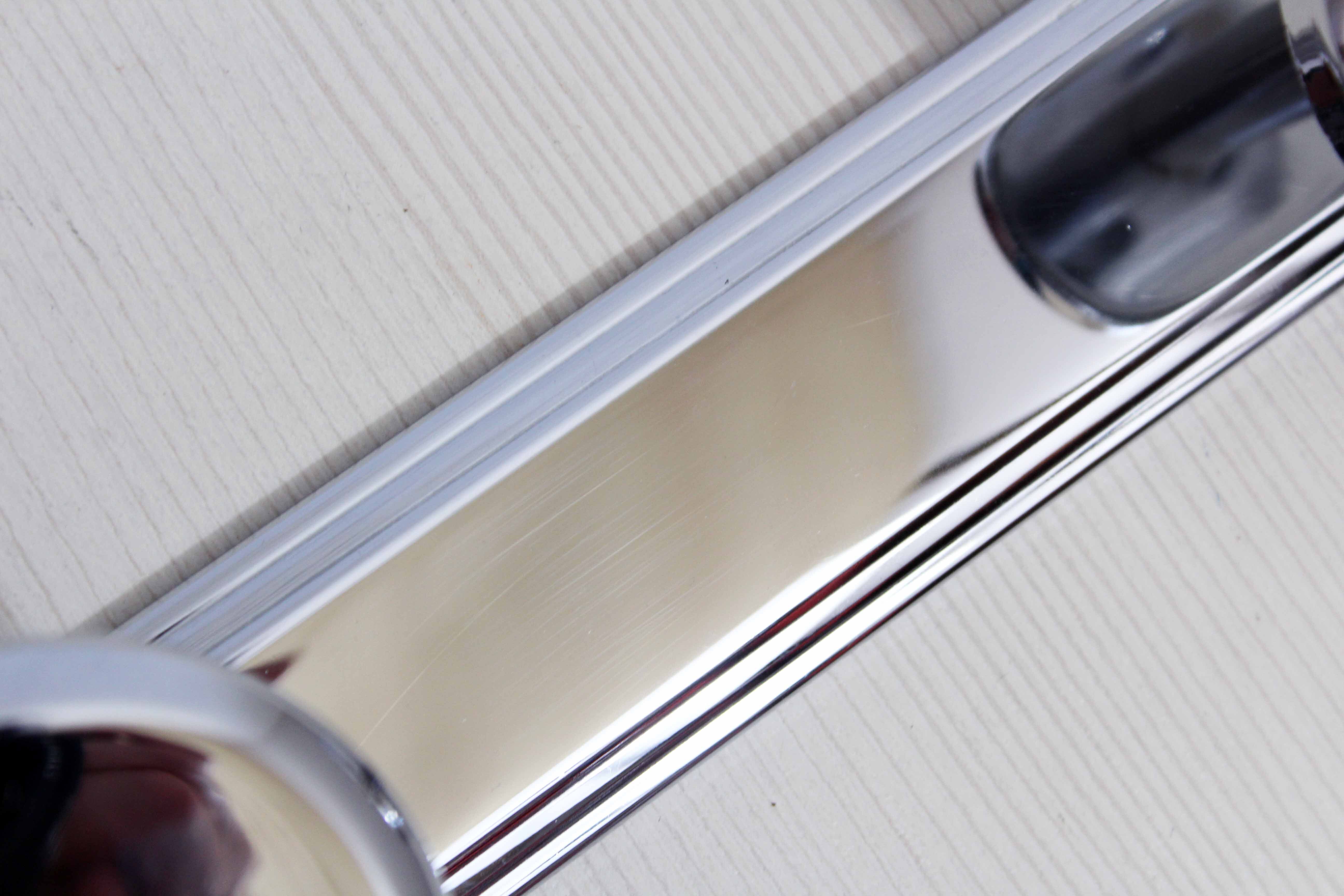 Vintage chrome metal hook