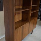 Rosewood Standing Bookcase/Bar Cabinet From Viby Møbelfabrik