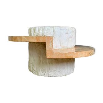 Travertine coffee table Magnussen Ponte