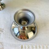 6 Coupelles Vintage Inox Années 70 – Vaisselle Rétro Métal Argenté Style 1970