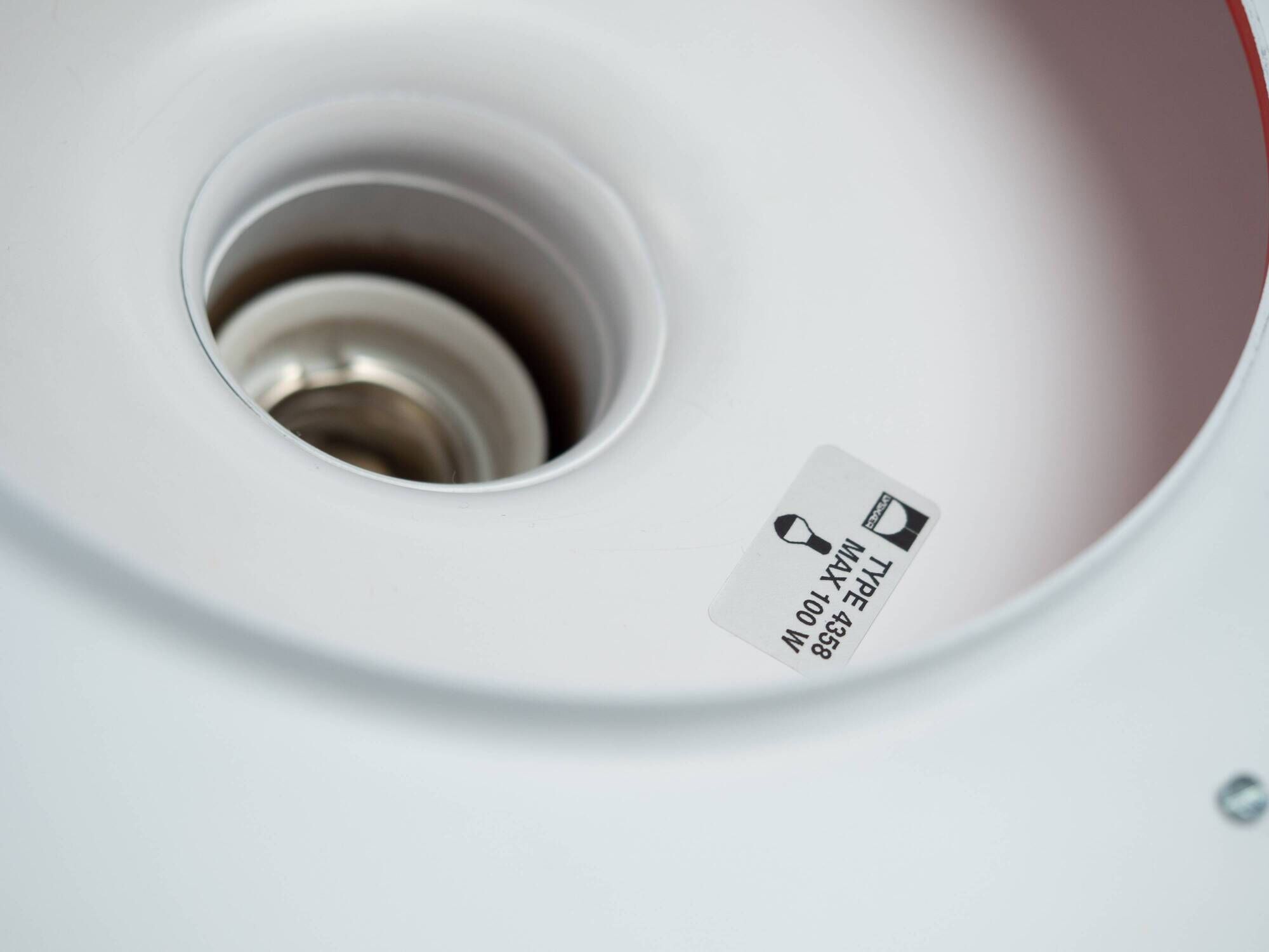 Danish vintage pendant lamp Optima by Hans Due, Fog og Morup, 1973