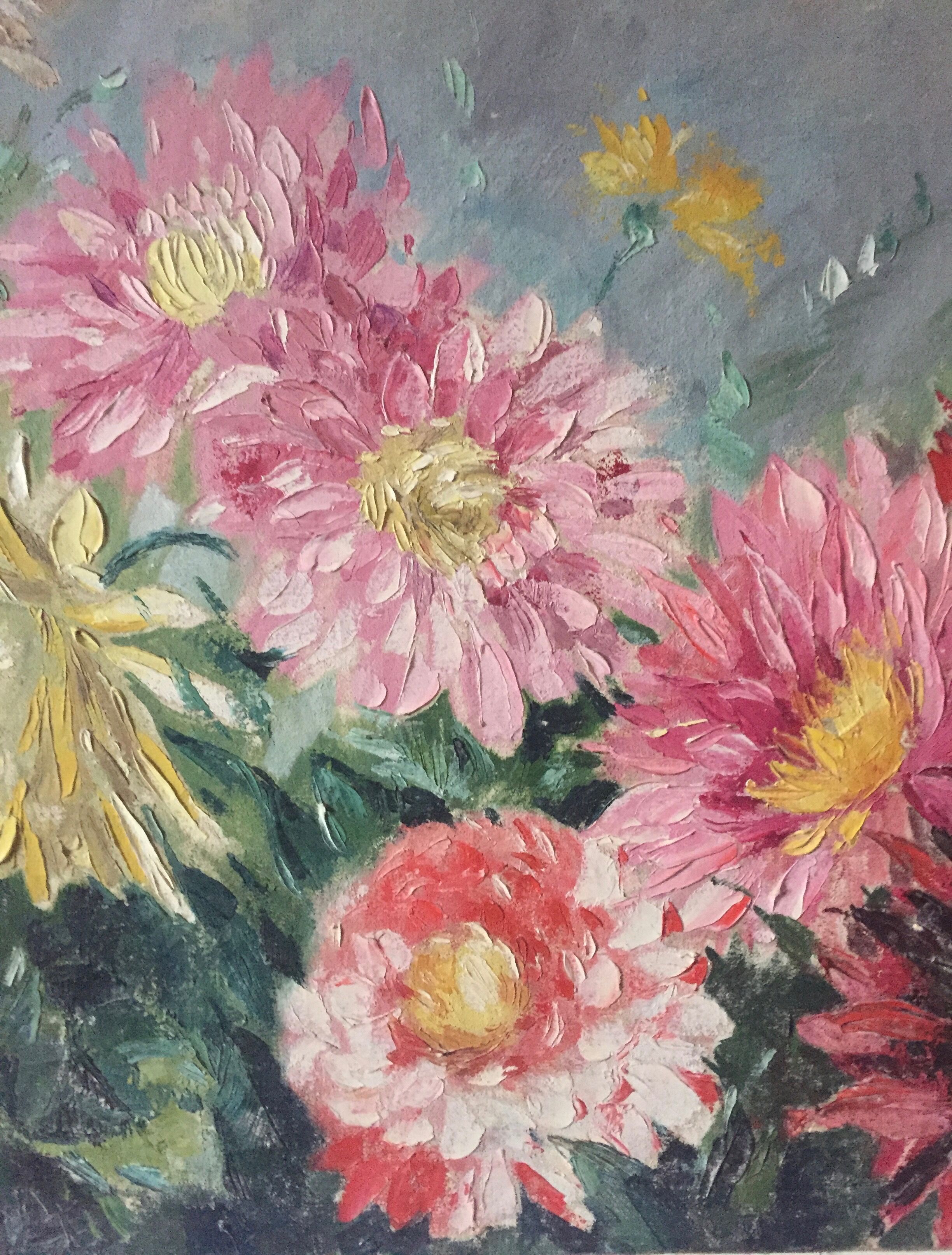 Bouquet of dahlias