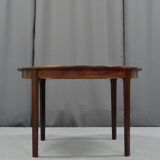 Scandinavian rosewood extendable table 1960s