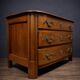 Antique curved commode in solid wood – Louis XIV / Louis XV period - 18th century