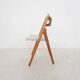 Chaise de salle à manger Hans Wegner pour Carl Hansen and Son « Sawbuck » ou CH29p