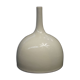 White ceramic vase by Rene Devie France 1972