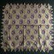 18th century Provence pillowcase in crenellated Indian fabric with pennants