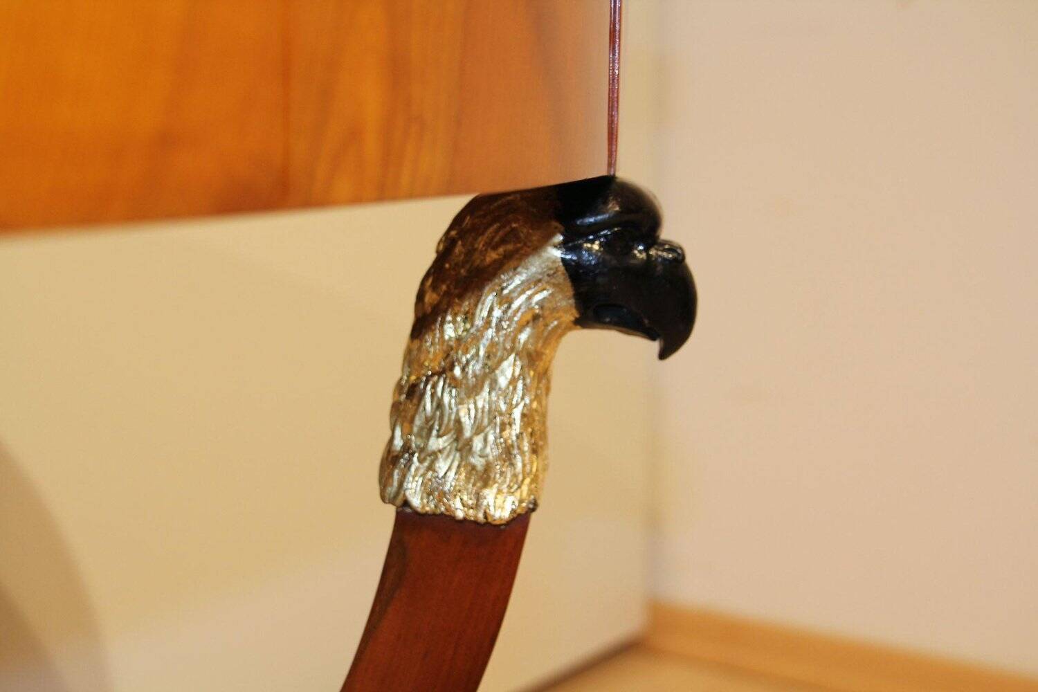 Biedermeier Cherry Veneer Gold-Leaf Center Table, Austria, 1820s