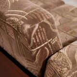 MK11213 Three-seater rosewood sofa