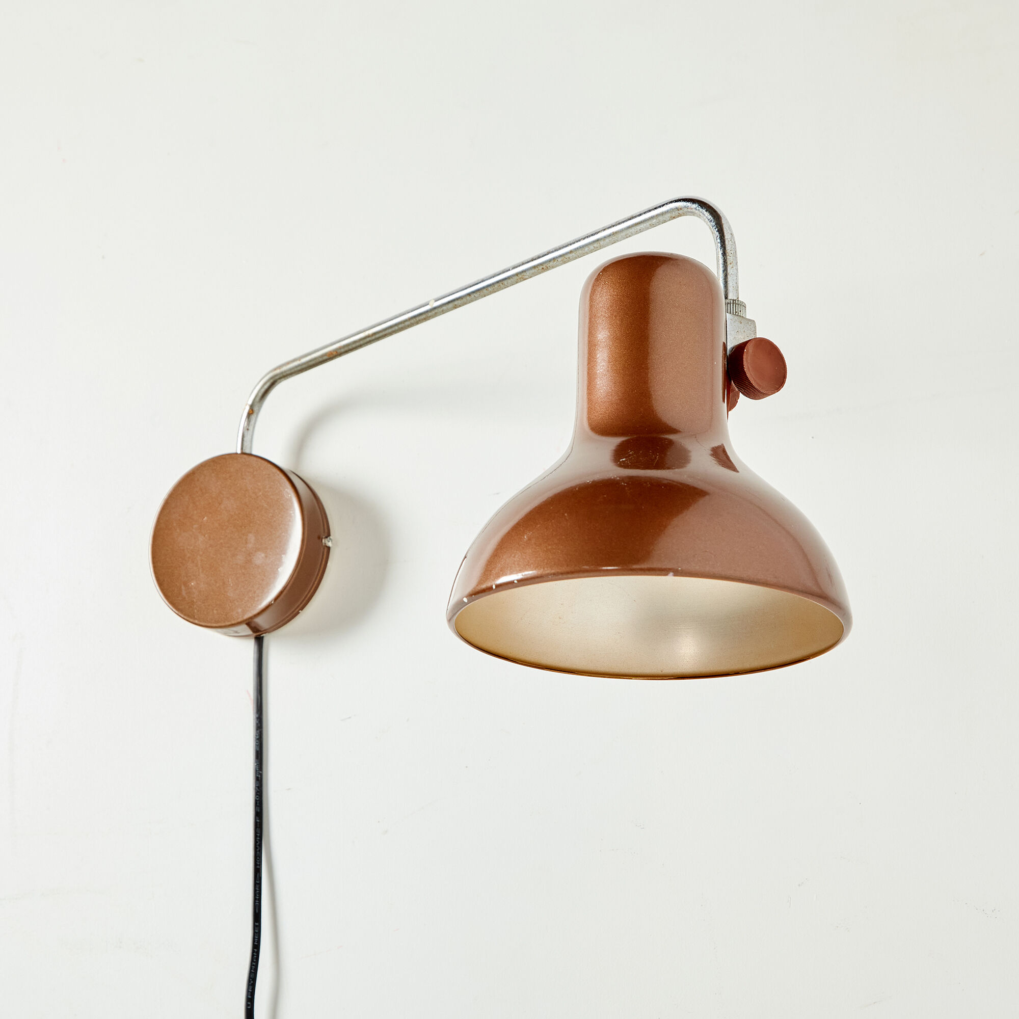 Brown wall lamp
