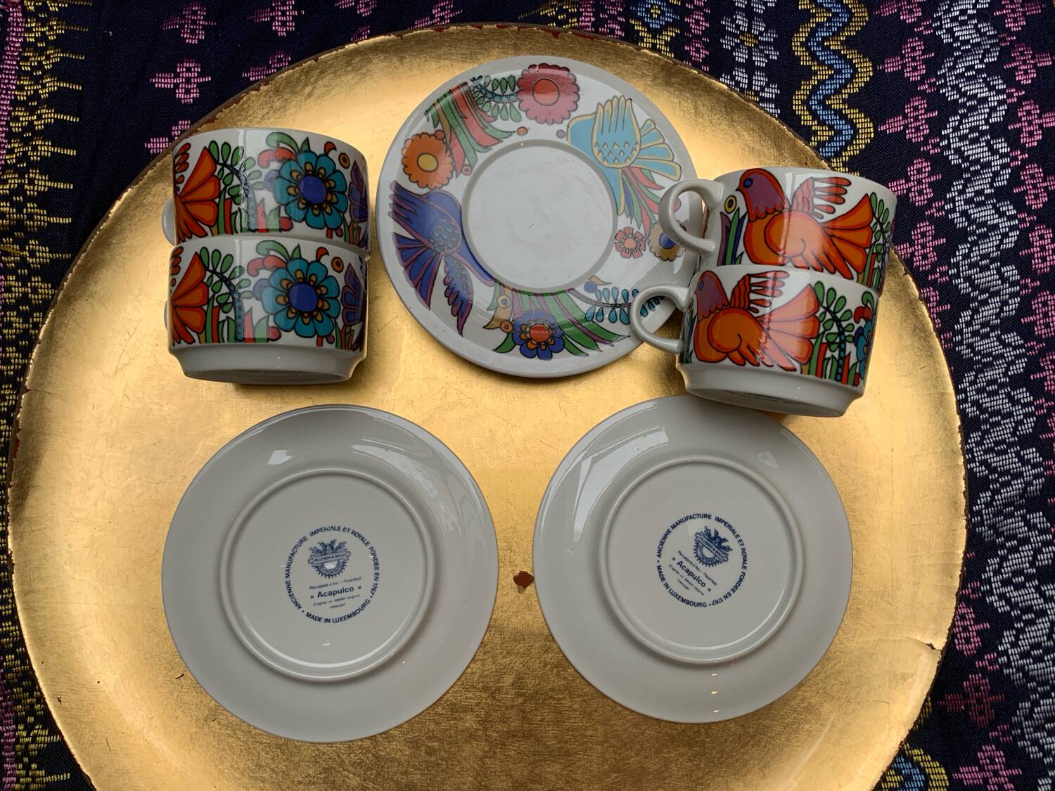 Acapulco series coffee cups