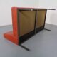 Minimalist 2-Seater Bench, Germany, 1960s