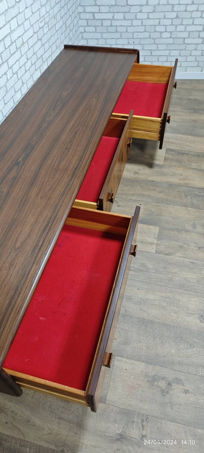 Vintage Scandinavian sideboard in rosewood 1960