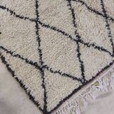Handmade Moroccan Berber rug 291 X 116 CM