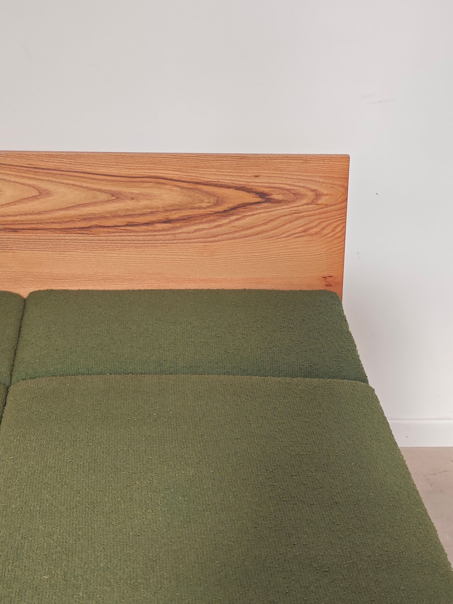 Green folding bench sofa by UP Zavody 1970