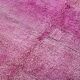Tapis marocain vintage violet 197 x 296 cm - Tapis en laine berbère - Tapis fait main