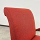 Red Art Deco lounge chairs