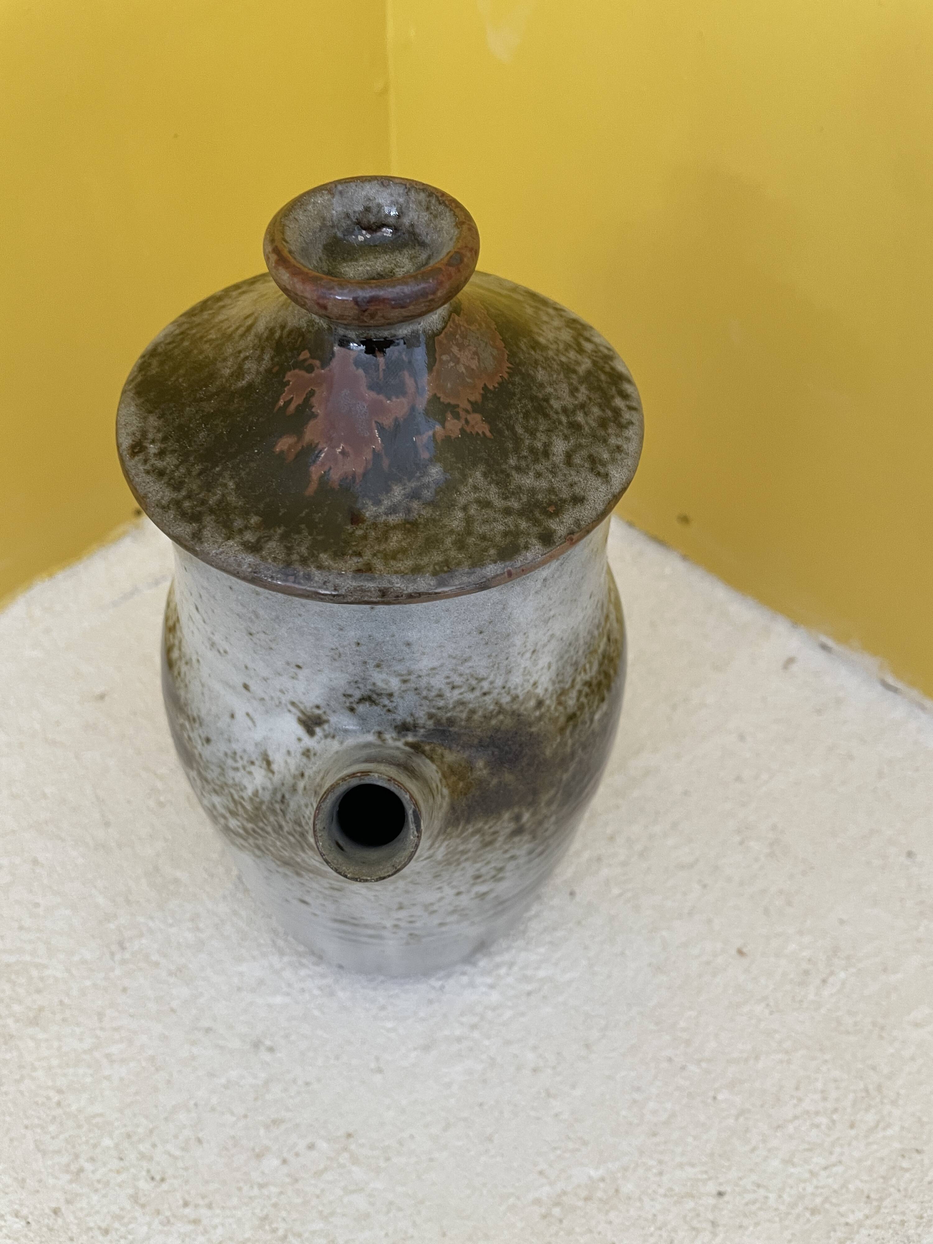 Chantal and Thierry Robert glazed stoneware ewer