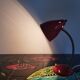 Vintage Hala Hala 50s Red Gooseneck Lamp