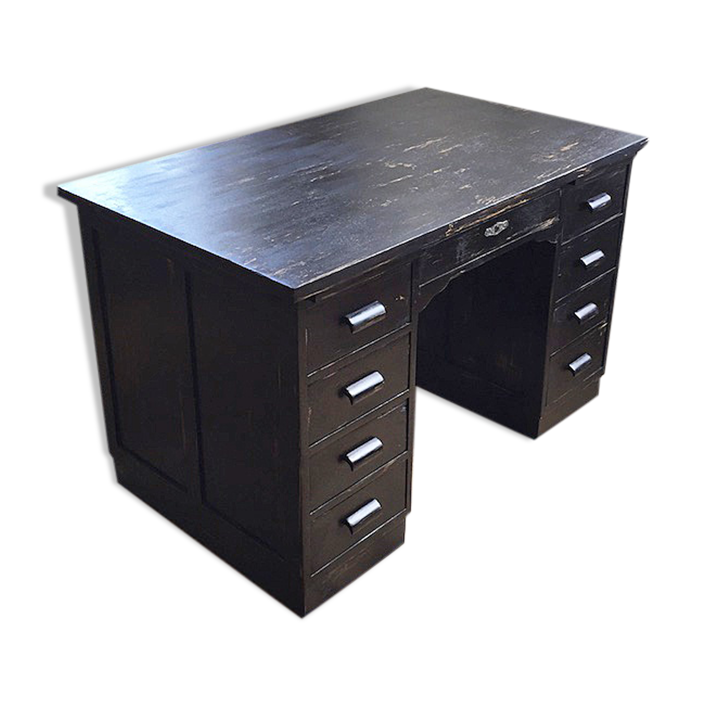 Bureau de notaire noir