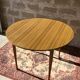 Table vintage scandinave style teck, 4 personnes, 1970